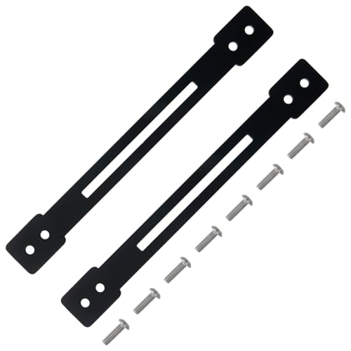 2Pcs Aluminum Body Stay Mount Chassis Plate for Tamiya Bullhead Super Clodbuster 1/10 RC Truck Car Upgrade Parts