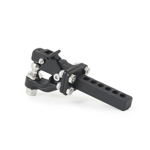 AMK 1/10 Scale RC Trailer Hitch Tow Hook, RC Trailer Hitch Receiver for RC Crawler Redcat GEN 8 Scout II CC01 TF2 TRX4 Axial SCX10 90046 (Hook) - color: Hook