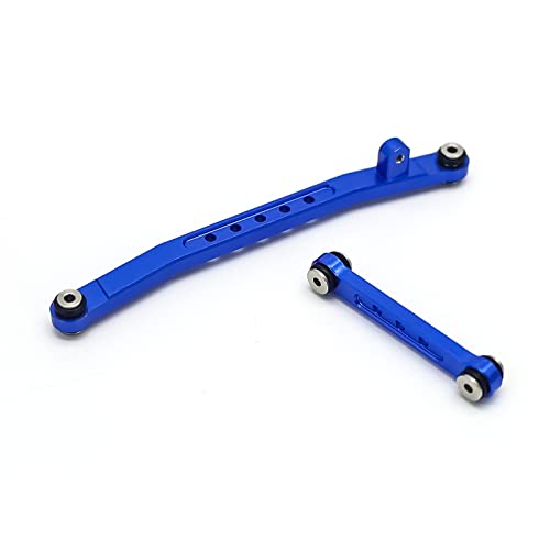 MRC SCX24 Steering Rod Tie Links Upgrades Set for 1/24 RC Crawler AXIAL SCX24 AXI90081 AXI00004 (Blue)