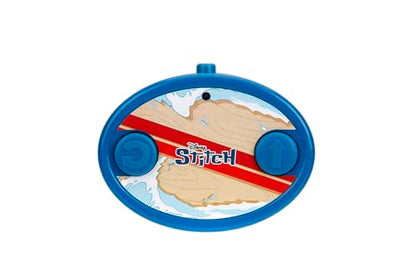 Jada Radio Control Stitch with Surfboard - 2.4 GHz - Straight Forward and Reverse Curve - 1 Channel - Integrated Figure - for Children from 3 Years - 25 cm - (253074009)