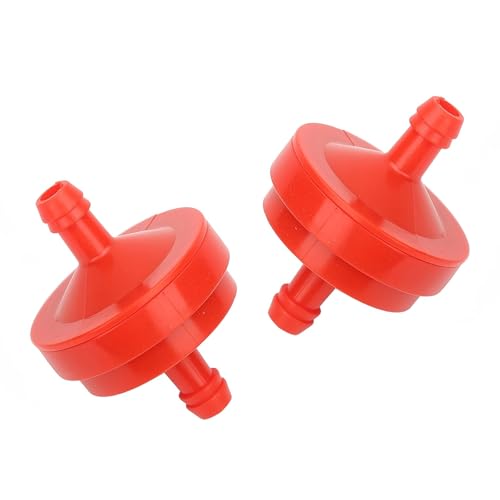 2PCS Lawn Mower Fuel Filter, 1/4" 150 Inline Micron Gas Fuel Filter, Replaces OEM #BS 298090S, Car Accessories Replacement, for Engines Without Fuel Pump