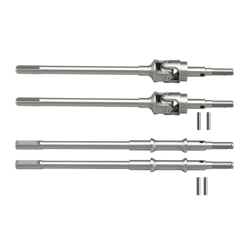 Axial SCX10 II AR44 Axle Front Rear Joint CVD Drive Shaft Bevel Gear Set Universal Shaft Bearing for 1/10 RC Crawler Car 90046(E) - color: E