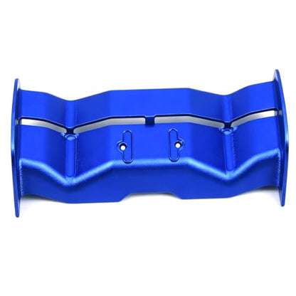 Aluminum Wing for ARRMA Mini Kraton 3S 1/16 RC Car, Upgrade Part(Blue) - color: Blue