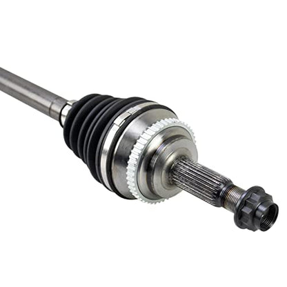 TRQ Front 2 Piece CV Axle Shaft Assembly Set | For 09-18 Toyota Corolla 09-13 Toyota Matrix 09-10 Vibe Driver & Passenger Side - style: CSA64165