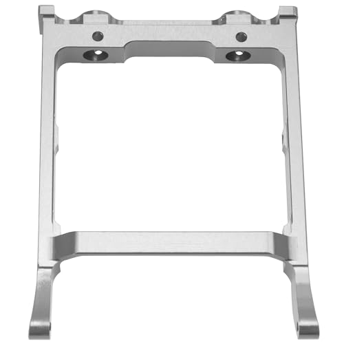 Aluminum Alloy Front Bumper Mount Compatible with MN MN128 MN86 MN86S MN86K MN86KS 1/12 RC Crawler Upgrade Parts (Silver) - color: Silver