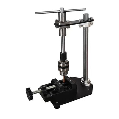 Tapping Tool; Tapping Machine; Precision Hand Tapper; Tap Holder Wrench. Includes A Small Vise and 6 Taps