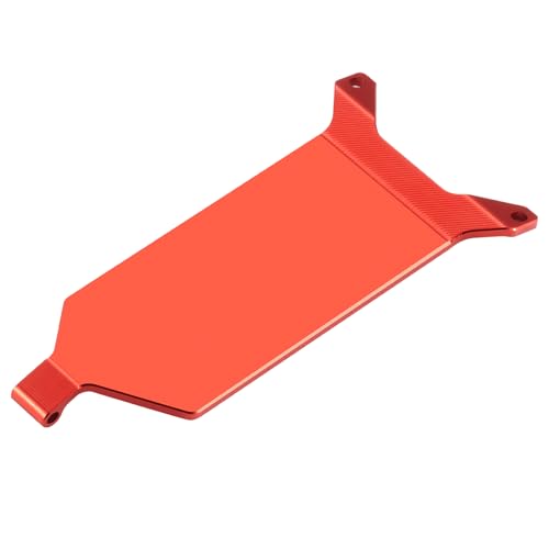 Aluminum Alloy RC Receiver Mount Plate Upgrade Parts, Red | For Losi 1/24 Micro-B, RC Car Buggy - color: Red