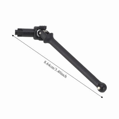 Plastic Universal Drive Shaft Axles for WLtoys 144016 144018 RC Car, Front Axle Assembly Replacement Upgrade Parts for 1/14 Scale Off-Road RC Truck