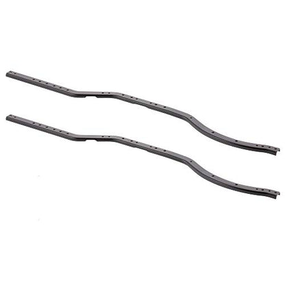 Replacement Part For 1:10 RC Car Part Metal Frame Beam Chassis Rail Set For SCX10 90027 & SCX10 II 90046 90047 1/10 RC Crawler Truck Vehicle Model