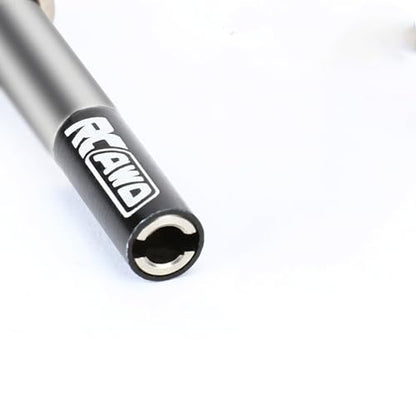 RCAWD Second Version TRX4M Center CVD Driveshaft for 1/18 TRX4M Drive Shaft Series Upgrades Part Black - color: Black