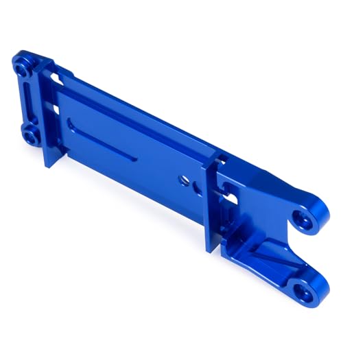 Aluminum Rear Tie Bar Mount Suspension Holder Blue CNC Machined Rear Chassis Brace Tie Bar Mount for Tra-xxas X-Maxx 6S 8S Truck Rc Car Upgrade Parts
