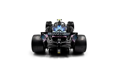 Solido 1:18 Scale Alpine F1 Team A524 Blue E.Ocon Brazilian GP 2024 Diecast Model Car S1814004