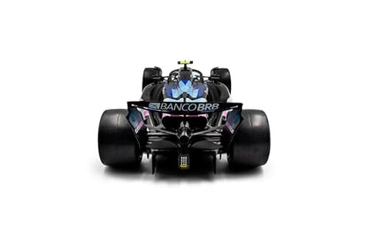 Solido 1:18 Scale Alpine F1 Team A524 Blue E.Ocon Brazilian GP 2024 Diecast Model Car S1814004