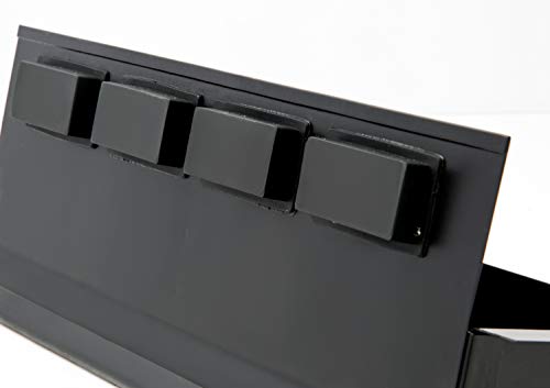 Steelman Non-Marring Magnetic Parts Tray with 7-Pound Hold Capacity, 6 Screwdriver Holders, Steel Construction - size: 1-Piece Set