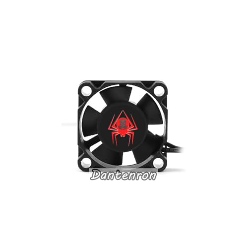 RC Motor Cooling Fan 25mm 30mm 35mm 40mm 45mm 50mm High Speed Heatsink 28000RPM ESC Fans 6V-8.5V for 1/10 1/8 1/12 Truck Off Road Crawler Car 540 550 Brushless OR Brushed Motors (30mm) - size: 30mm