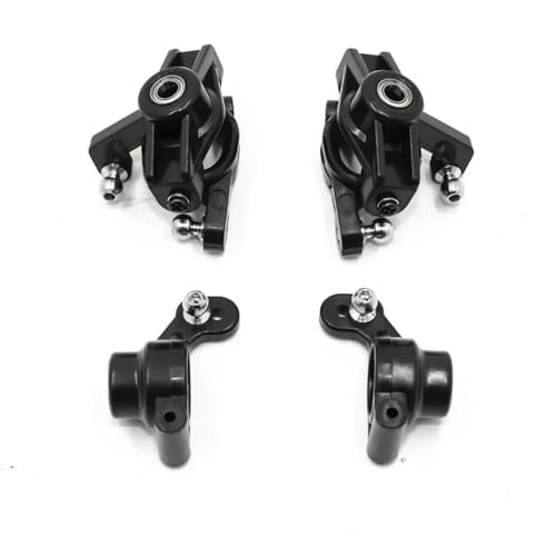 Compatible with Wltoys 1252 1253 RC Car Spare Parts Accessories Steering Cup C-Hub Carrier Rear Hub Carrier Set RC Assortment