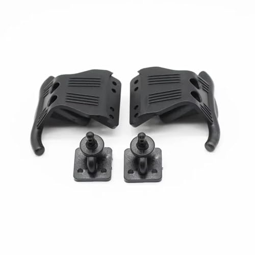 Rc Shock Absorber Compatible with Wltoys 284161 1/28 RC Car Spare Parts Accessories 2 Set Front Bumper and Body Mount Post