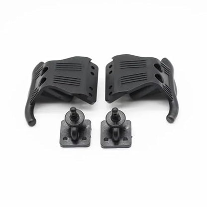 Rc Shock Absorber Compatible with Wltoys 284161 1/28 RC Car Spare Parts Accessories 2 Set Front Bumper and Body Mount Post