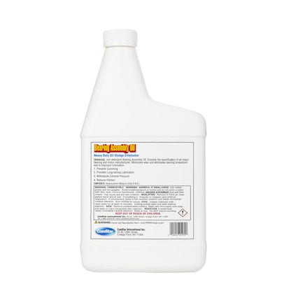 Bearing Assembly Lube Oil 1 qt SAE 20 Non-Detergent, AGMA #2 Grade | Prevents Against Rust & Ware, Prevents Gumming, Long-Lasting Lubrication, Withstands Extreme Pressure, Made in USA - size: 1 Quart