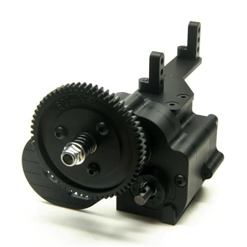 COMODO RC Crawler 2 Speed Metal Gearbox Transmission for 1/10 Scale Compatible with RC Crawler Cars(Gearbox) - color: Gearbox