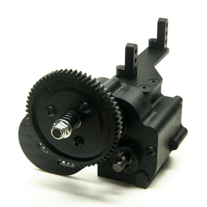 COMODO RC Crawler 2 Speed Metal Gearbox Transmission for 1/10 Scale Compatible with RC Crawler Cars(Gearbox) - color: Gearbox