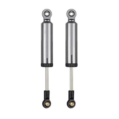 RC Car Assortment for Axial for SCX10 90046 for TRX-4 for MST for Redcat 1/10 RC Crawler Car 2Pcs Built-in for Spring Shock Absorber Damper(Silver) - color: Silver