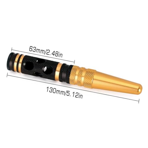 0-14mm Steel Reamer Body Shell Hole Opener Tool for RC Car Model DIY Modification Compatible with Various RC Models