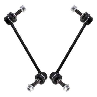 TRQ Front Driver and Passenger Side Sway Bar Link Set 2 Piece Compatible with 13-19 Cadillac ATS AWD 2014 CTS Sedan AWD 15-16 CTS 17-19 Base Luxury - style: PSA36256