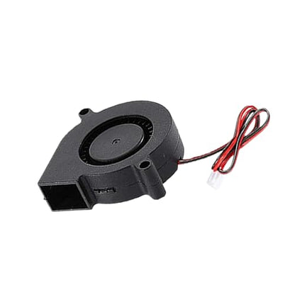 2 Pcs 50x50x15mm 5015 12V DC Brushless Blower Cooling Fan Turbine Turbo for 3D Printer and Other Small Appliances Series Repair Replacement (12V) - size: 12V
