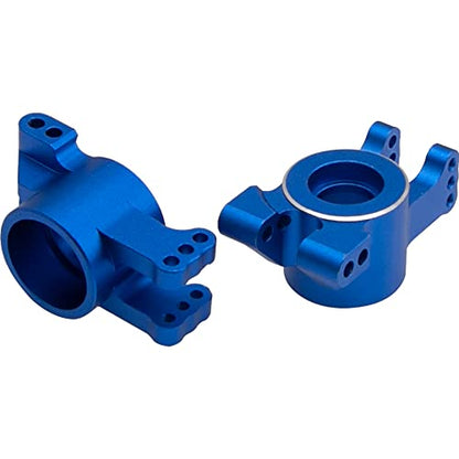 Alloy Rear Stub Axle Carriers Hub w/Ball Bearings # 9552 Compatible with Traxxas 1/8 Sledge 4WD 95076-4 RC Monster Truck Upgarde Parts (Blue) - color: Blue