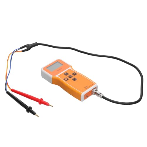 Battery Tester, 200Ω 100V Portable Battery Internal Resistance Voltage Tester 3-Digit Display Battery Tester High-Precise True Four-Wire AC Lithium Lead-Acid Lithium Battery Detector