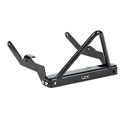 LCX Racing 1/10th RC Crawler Car CNC Machined Metal Front Bumper for Axial UTB10 Capra Unlimited Trail Buggy, Upgrades Parts Accessories