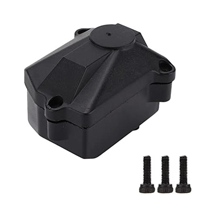 RC Receiver Box, Durable Plastic Construction with Included Screws, Universal Fit for 1/10 Scale RC Trucks, for Hobbyists and Off-Road Enthusiasts