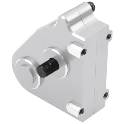 Metal Transfer Case Gearbox Transmission Gearbox Compatible with MN128 MN86 MN86K MN86S MN86KS 4WD G500 1/12 RC Crawler Car Upgrade Part (Silver) - color: Silver