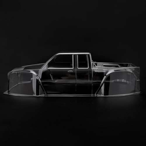 MEUS Racing Clear Body Shell for 1/10 Axial SCX10 Capra 1.9 UTB RC Crawlers, 2 PCS