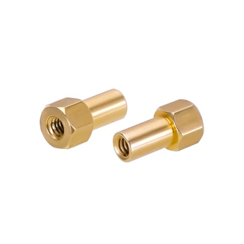 INJORA Brass +5mm Wheel Hex Hub Extenders for Axial SCX24 AX24