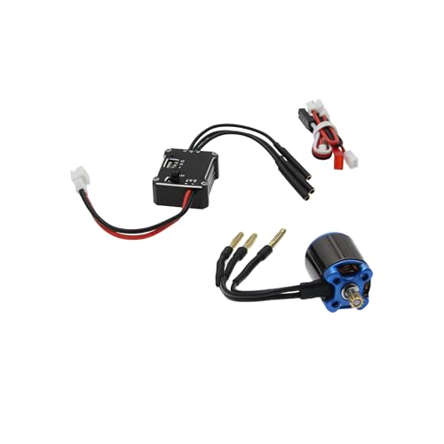 Brushless ESC & External Rotor Set for Axail SCX30 | Durable Rust-Resistant Rock Crawler Upgrade Parts,Easy to Install,1/30 Upgrades