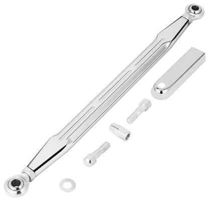 Shift Linkage Chrome, Motorcycle Gear Shifter Shift Rod Lever | Compatible for Harley Davidson 1986-2024 Street Glide, Electra Glide, Road Glide, Road King, Tri Glide, Softail, Dyna - color: Chrome