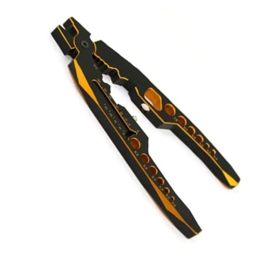 RC Models Components for Shock Absorbing Tool Pliers Ball Nose Suspension Lever Remote Control Car Assembly All Metal Multi Function RC - color: Yellow