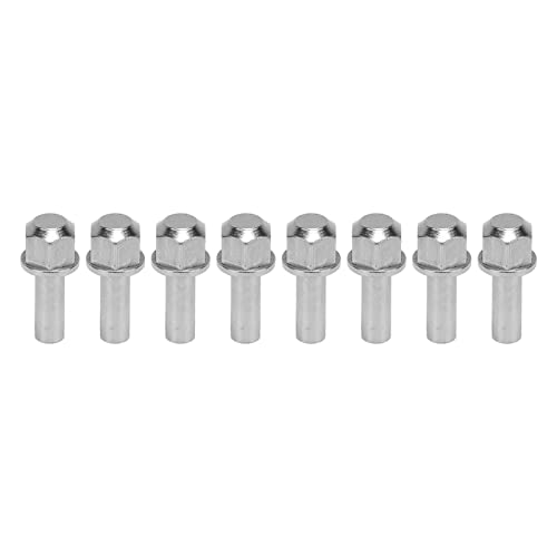 VBESTLIFE RC Hex Wheel Hub Nuts 8mm Stainless Steel 4Pcs Extension Adapters for 1 10th Scale RC Crawler Truck Off Road Axle Spacer for Rock Crawling Trail Hiking Bashing