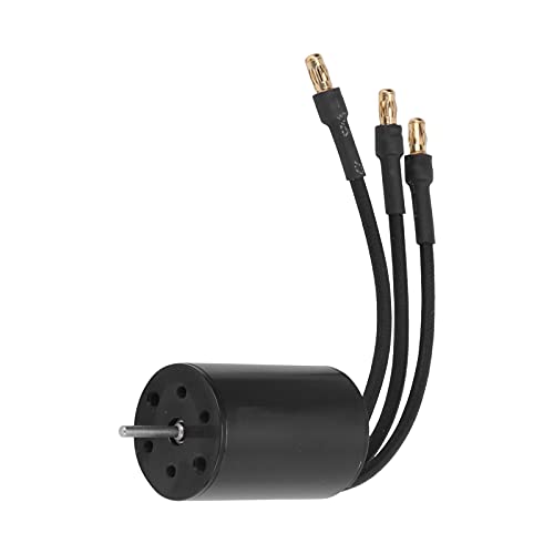Changor 2435 4500KV Sensorless Brushless Motor High Efficiency for 1/16 1/18 RC Car Off Road Truck Aluminum Alloy 62g