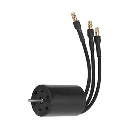 Changor 2435 4500KV Sensorless Brushless Motor High Efficiency for 1/16 1/18 RC Car Off Road Truck Aluminum Alloy 62g
