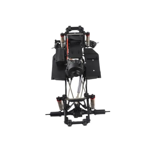HUIOP Chassis Frame, 313mm Wheelbase Chassis Frame for 1/10 AXIAL SCX10 II 90046 90047 RC Crawler Climbing Car DIY