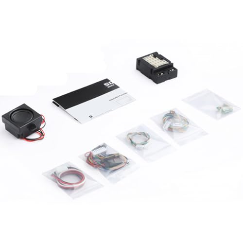 Simulation Engine Sound Module for Tractor-Trailer Dump Trucks and Tractor-Trucks, Truck Model Sound Module Compatible with E015 Dump Truck (S022), Model Gift -RTR - style: Simulation Engine Sound Module