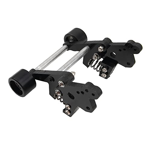 1Set ShareGoo RC Wheelie Bar Front Stand Up Wheel Anti-Roll Head-up Wheel Compatible with 1/8 Losi LMT 4WD Solid Axle RC Monster Truck Car
