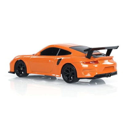 TOUCAN RC HOBBY US in Stock 1/43 Ready to Run Race Car Gyro Drift Car 4WD Traffic Cones Mini Toy for Boys with a Gyro (Orange) - color: Orange