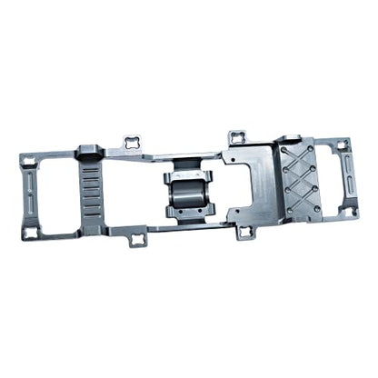 Full Metal Chassis Frame for FMS 1/24 Power Wagon FCX24 RC Crawler Car Model Upgrade Part (Titanium) - color: Titanium