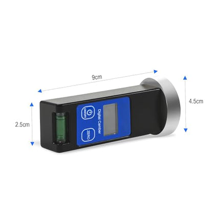 Universal Wheel Alignment Tool, Magnetic Digital Caster Camber Gauge, LCD Camber Alignment Tool for Car Truck RV SUV Motorcycle, 90° to + 90°