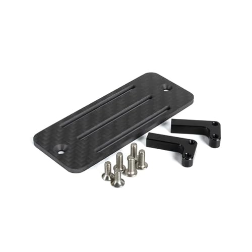 RC Car Assortment Battery Tray ESC Receiver Mount for 1/10 RC Crawler Cheater Rigs Fimonda for LCG for Chassis Lower Center of Gravity Rails