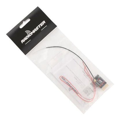 Radiomaster ER4 2.4GHz ELRS Receiver 4CH PWM Low Latency Voltage Telemetry Wi-Fi Update for F3P RC Airplane/Fixed-Wing/RC Cars/Boats
